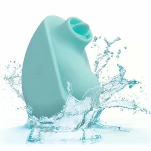 CalExotics – Ovation Rave Estimulador Verde Agua | Placer titilante y ergonómico