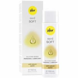 Pjur Med Soft Glide Lubricante de Silicona con Jojoba – 100 ml