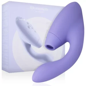 Womanizer Duo 2 – Estimulador Dual Clítoris y Punto G Lila | Estimulador Premium