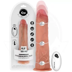 Cock Miller – Dildo Hiperrealístico con Ventosa y Thrusting Automático con Control Remoto 21,5 cm