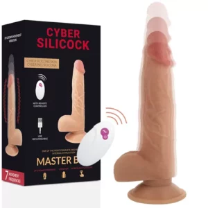 Cyber Silicock – Dildo Realístico con Control Remoto Master Ben 23,88 cm