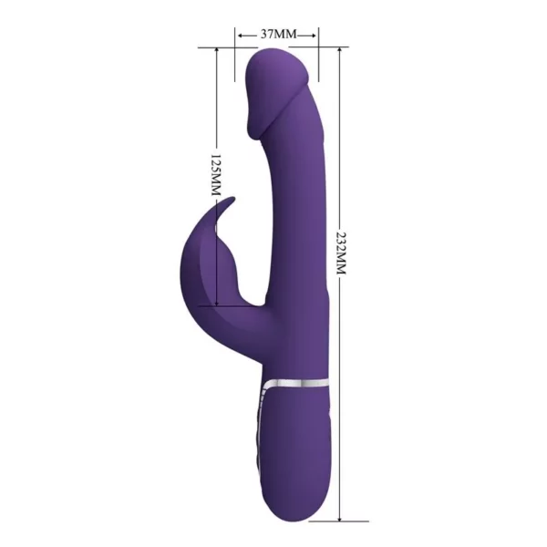 PrettyLove Kampas – Vibrador con Lengua Recargable | Estimulador Clítoris y Punto G - Imagen 3