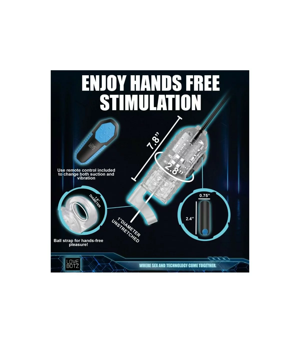 Masturbador The Milker Pro Edition – Succión, vibración y placer manos libres - Imagen 4