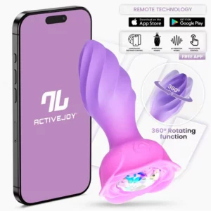 INTOYOU APP SERIES Moxy Plug Anal con Rotación 360º con App