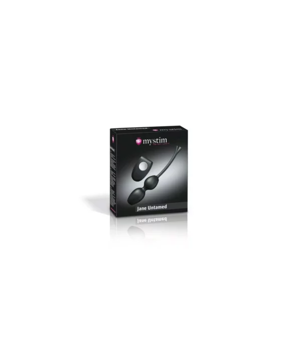 Mystim Jane Untamed Geisha Balls Vibe – Bolas chinas E-Stim con vibración - Imagen 3