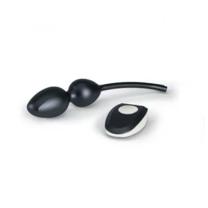 Mystim Jane Untamed Geisha Balls Vibe – Bolas chinas E-Stim con vibración