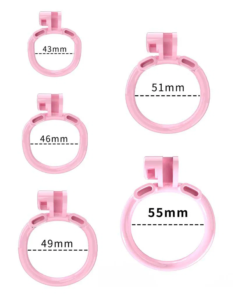 Rimba P-Cage PC01 – Jaula para el Pene Talla S – Rosa - Imagen 4