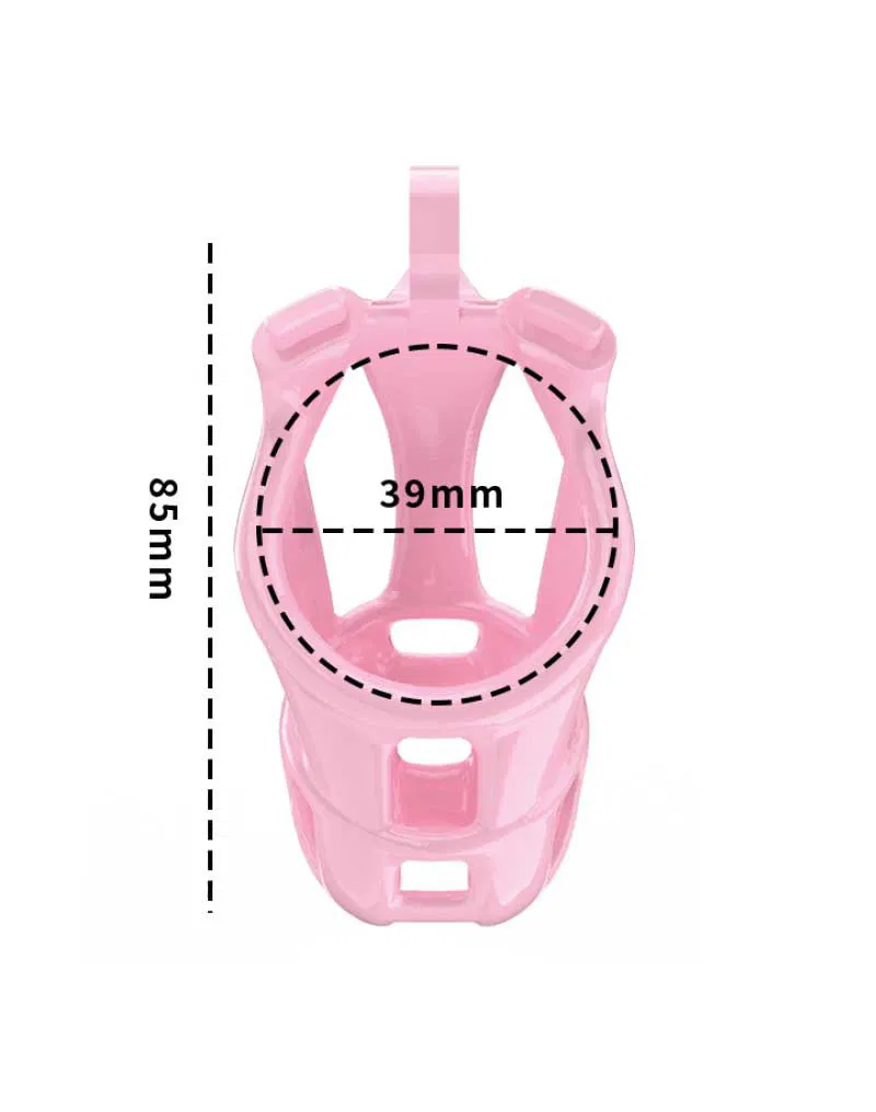 Rimba P-Cage PC01 – Jaula para el Pene Talla S – Rosa - Imagen 5