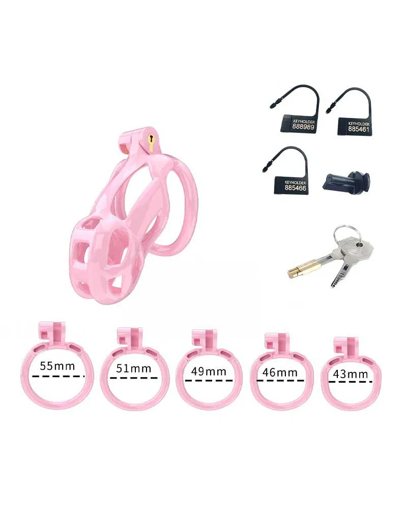 Rimba P-Cage PC01 – Jaula para el Pene Talla S – Rosa - Imagen 6