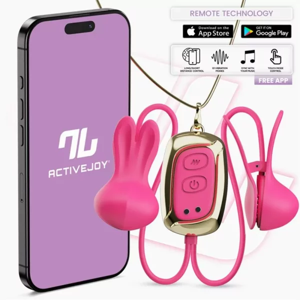 Tickly Pinzas para Pezones con Vibración y Control por App – INTOYOU App Series