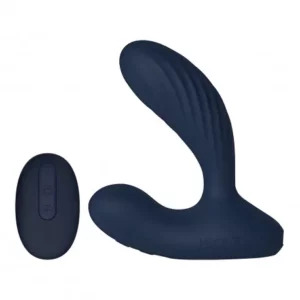 SVAKOM Vick Neo 2 Navy Blue – Vibrador de Próstata Interactivo con Calor, Giro y Control