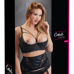 UNDERWIRED SHELF BRA – SUJETADOR CON AROS Y DETALLES DE ENCAJE