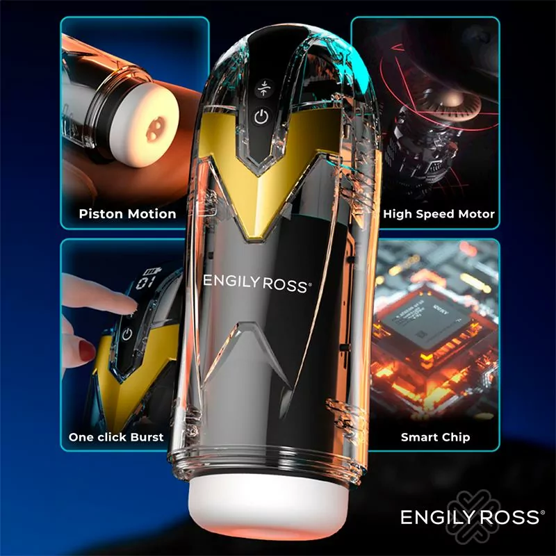 ENGILY ROSS Bloster Masturbador Masculino Automático con Thrusting - Imagen 7