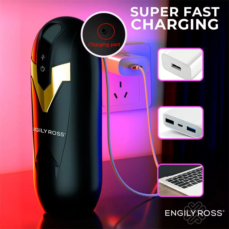 ENGILY ROSS Bloster Masturbador Masculino Automático con Thrusting - Imagen 10