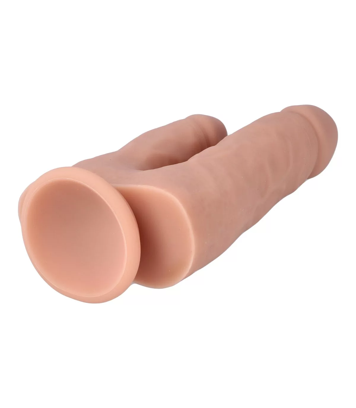 Doble Pene Realista Dual Layer 22 cm / 17,5 cm – Virgite Realistic R30 - Imagen 4