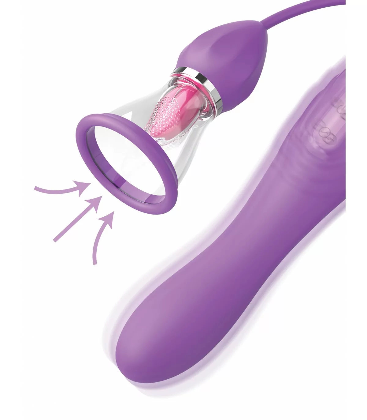 Her Ultimate Pleasure Max Purple – Pipedream Fantasy for Her - Imagen 4