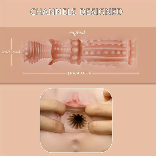 XISE – Ethel Thrusting Masturbador Vagina Realístico con Vibración Multiposición - Imagen 14