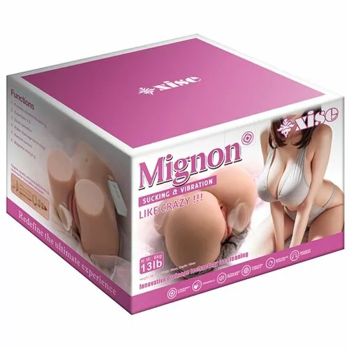 XISE – Mignon Sucking Masturbador Vagina Realístico con Vibración, Succión y Control Remoto (6 kg) - Imagen 9