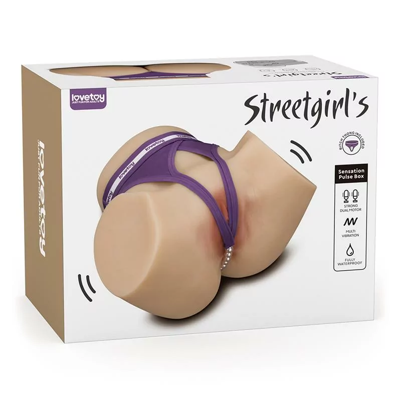LOVETOY Streetgirls Masturbador Dual Motor Sensation Pulse – Realismo, potencia y placer sin límites - Imagen 2