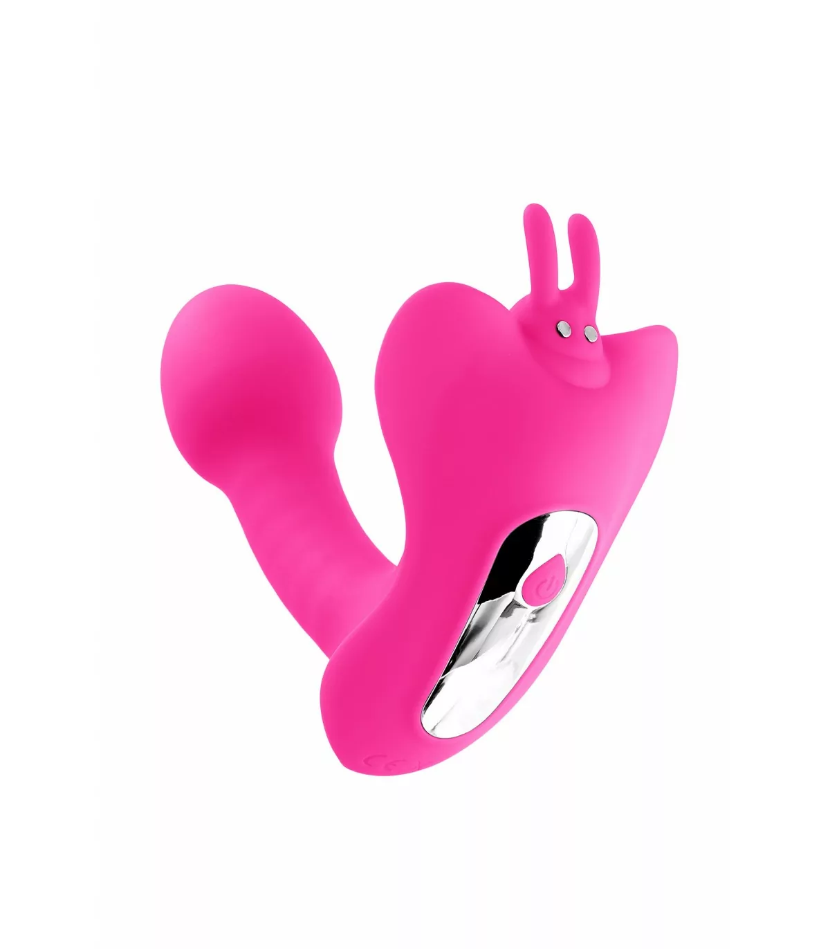Vibrador con mando Butterfly Rosa – Doble estimulación vaginal y clitoriana - Imagen 3
