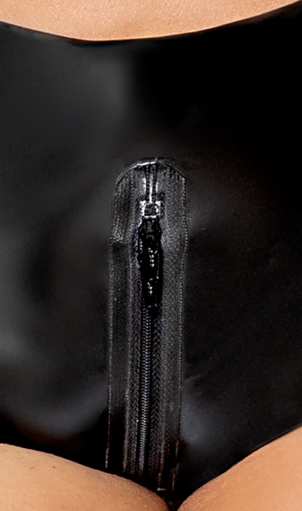 Pantalones de Látex con Cremallera Frontal y Entrepierna – 0,35 mm - Imagen 4