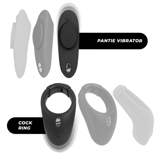 WE-VIBE Tease Us Set Bond + Moxie | Set de Vibradores para Parejas con App - Imagen 2