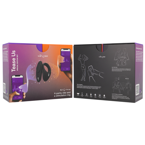 WE-VIBE Tease Us Set Bond + Moxie | Set de Vibradores para Parejas con App - Imagen 7