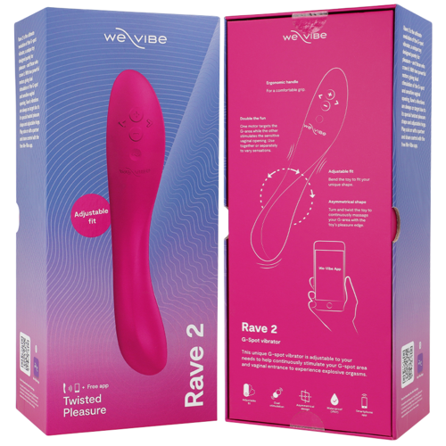 WE-VIBE - RAVE 2 VIBRADOR PUNTO G FUCSIA - Imagen 6
