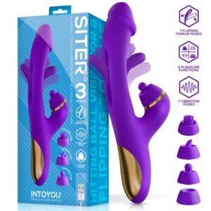 INTOYOU Siter 2.0 Vibrador con Lengua Flapping