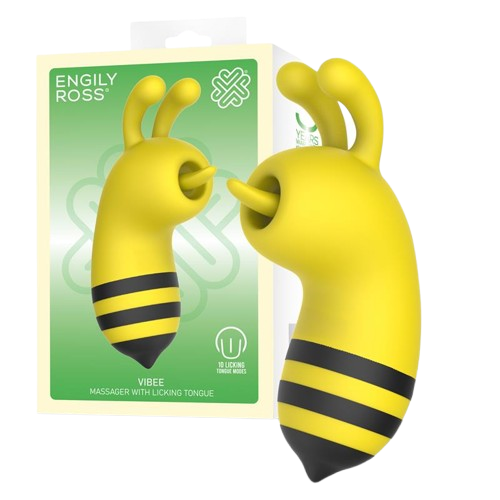 ENGILY ROSS Vibee massageapparat med slickande tunga