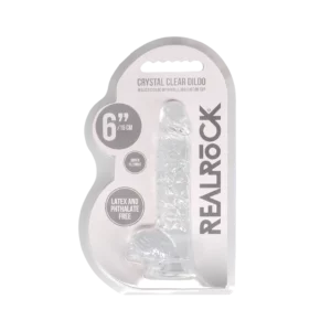 RealRock by Shots - фаллоимитатор с яичками 6" / 15 см